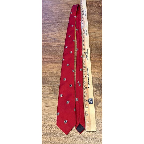 Vintage Cervantes Walt Disney Mickey Mouse Red Holiday Tie – Made in USA - Picture 6 of 7